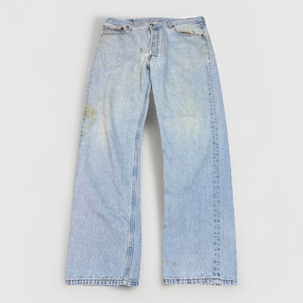 levis 501 made in usa 90s 34x31 (measured) vintage button fly